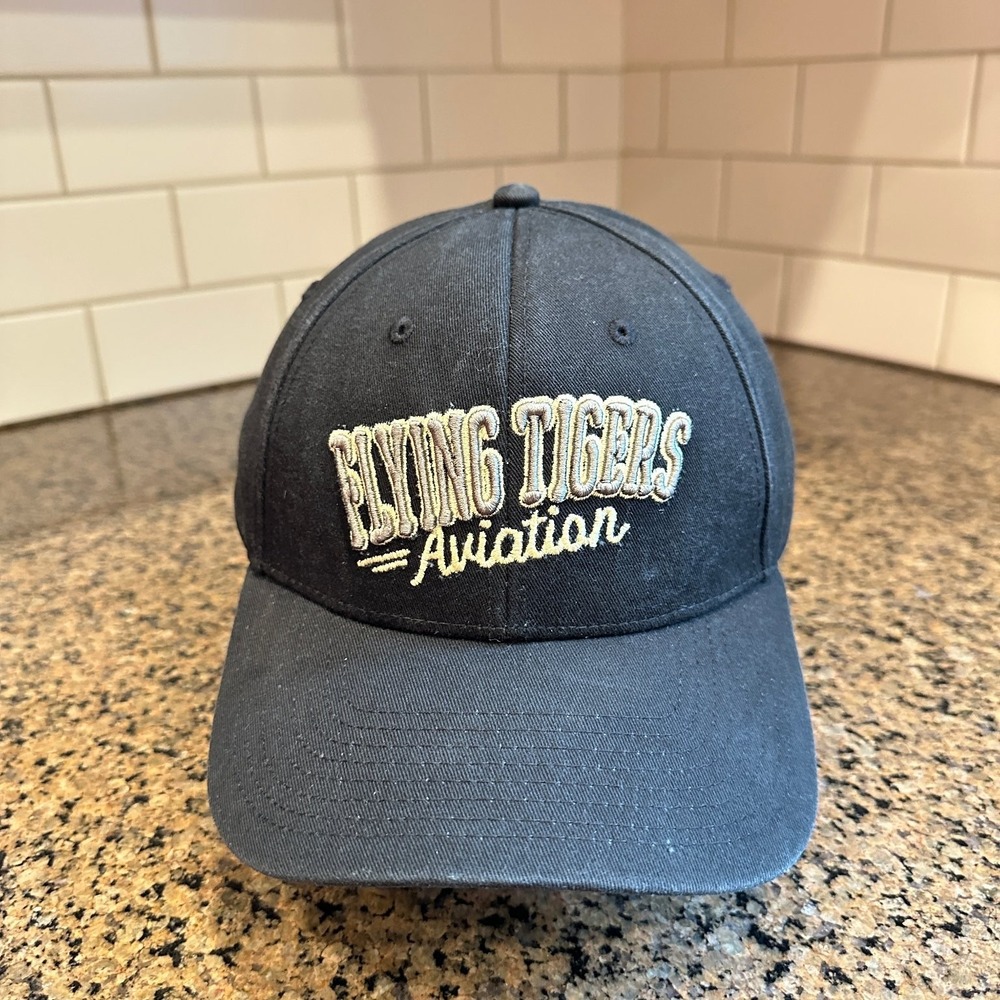 Flying Tigers Aviation The Game  Baseball Cap Black
